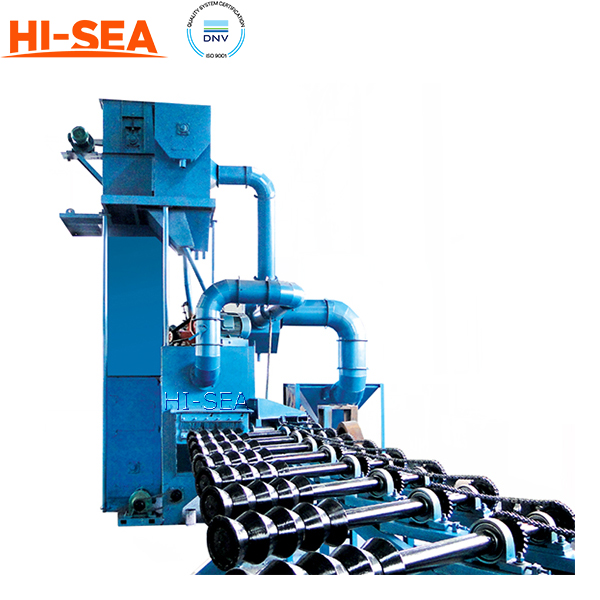 Steel Pipe Sand Blasting Machine